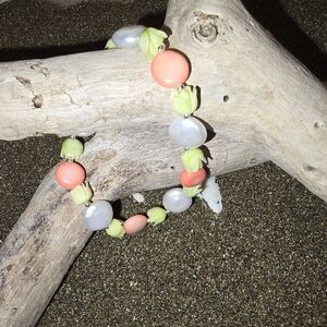 SS 925 HAWAIIAN ISLAND STYLE STRETCH BRACELET